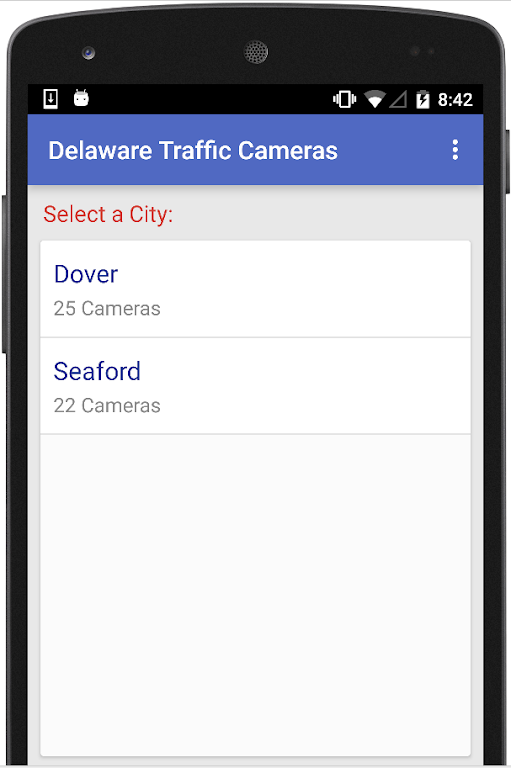 Delaware Traffic Cameras  Screenshot 1