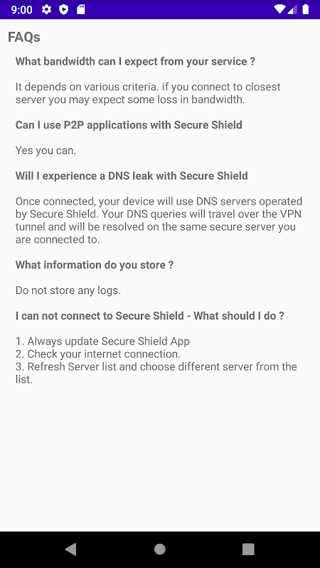 Secure Shield VPN  Screenshot 3
