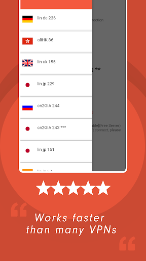 Redspeed VPN Easy Low Ping VPN  Screenshot 2