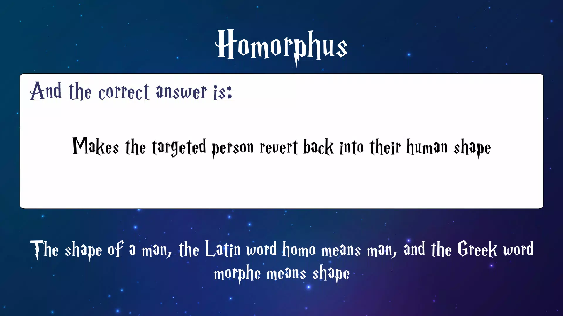 Trivia for Harry Potter Spells  Screenshot 4