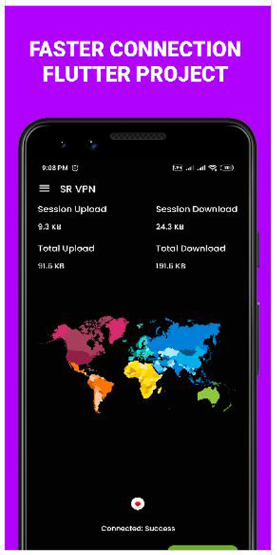 SR VPN  - Unlimited Free Proxy For Websites  Screenshot 1