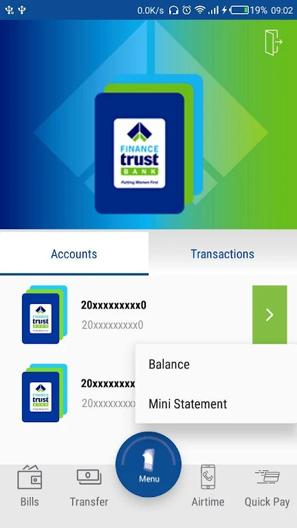 Finance Trust Bank  Screenshot 2