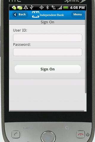 Independent Mobile Banking  Screenshot 1