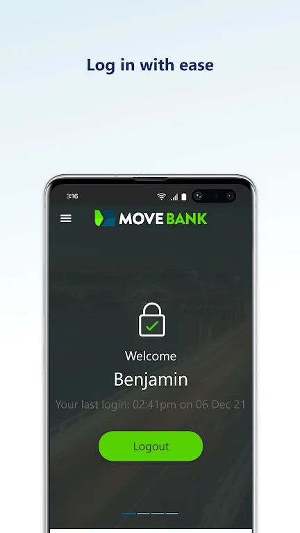 MOVE Bank App  Screenshot 1