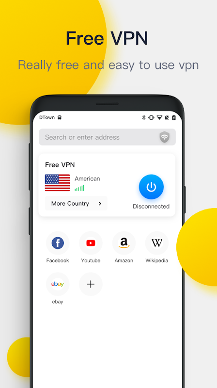 Zero VPN Browser - Free Fast Safe Unblocker  Screenshot 3