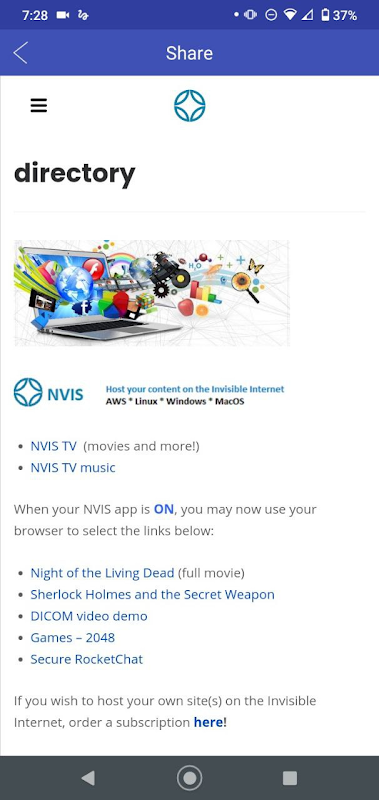 NVIS Beyond VPN  Screenshot 2