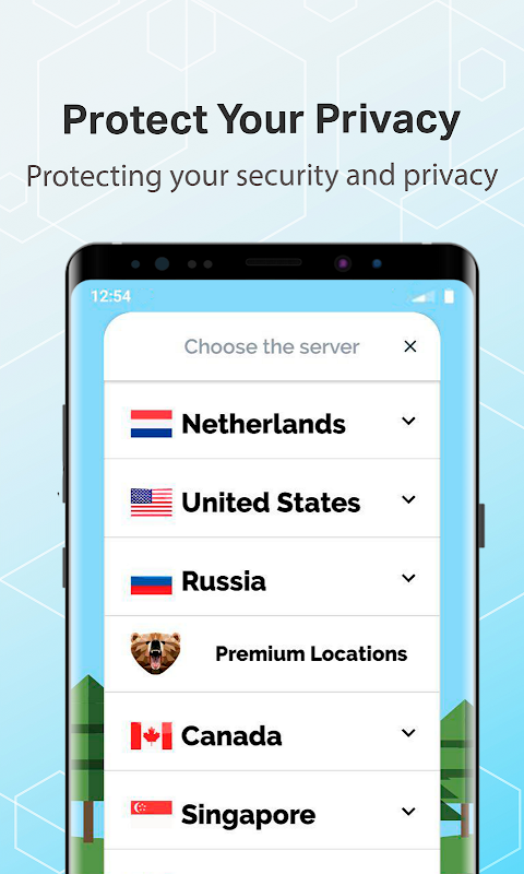 Grizzly VPN - Unlimited Free VPN & WiFi Security  Screenshot 1