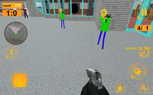 Baldi Stickman Superhero Gangster Crime City Vegas  Screenshot 4