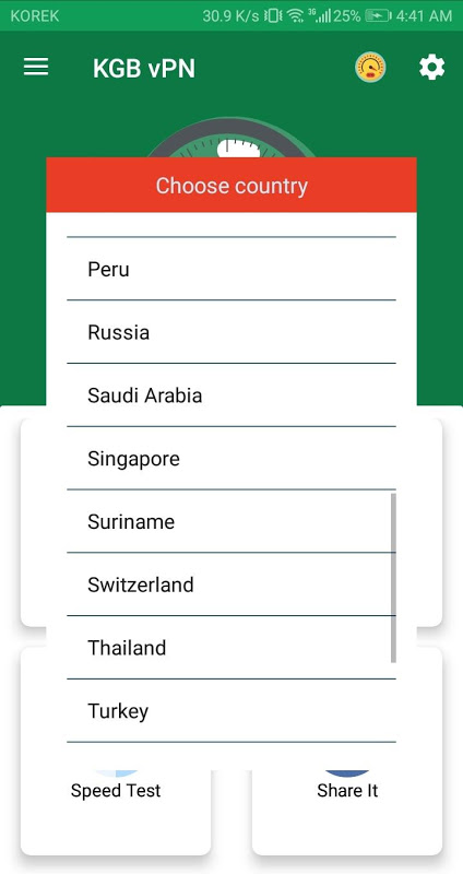 KGB vPN  Screenshot 3