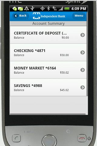 Independent Mobile Banking  Screenshot 3