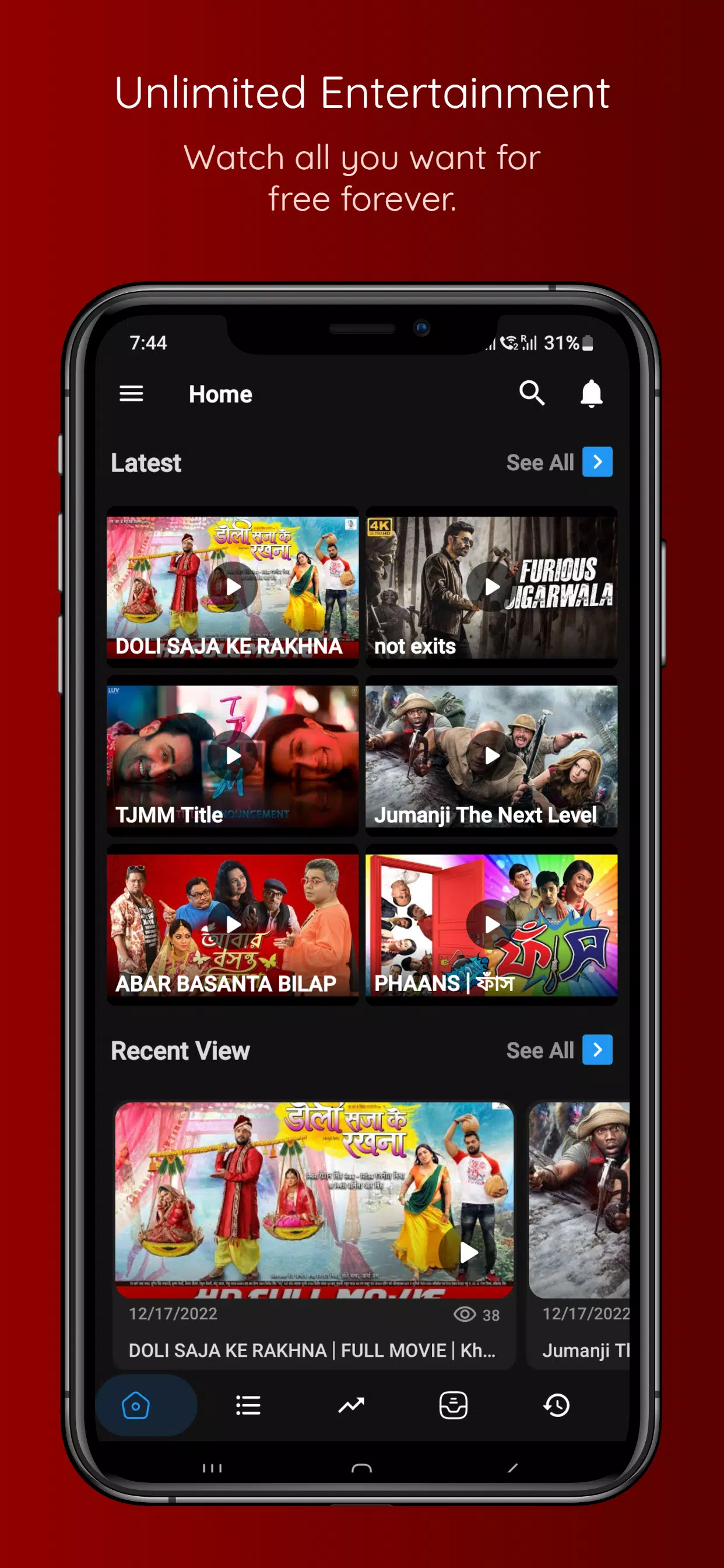 XYZ Movies, Online Movies show  Screenshot 3