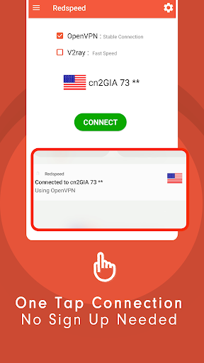 Redspeed VPN Easy Low Ping VPN  Screenshot 4