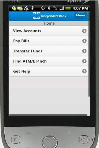 Independent Mobile Banking  Screenshot 2