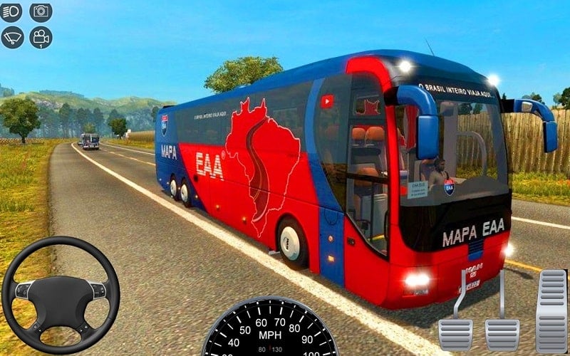 Euro Coach Bus Simulator Games  Screenshot 1