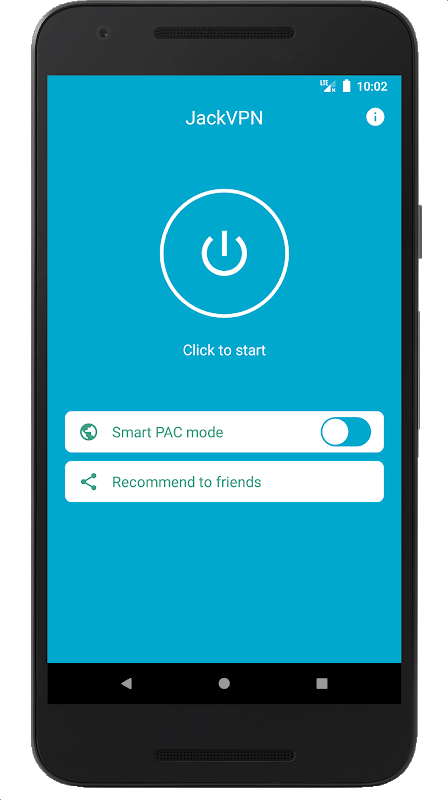 JackVPN - Free Simple One-Press VPN  Screenshot 1