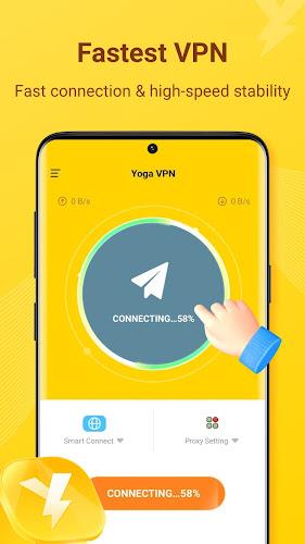 Yoga VPN-Secure Unblock Proxy  Screenshot 1