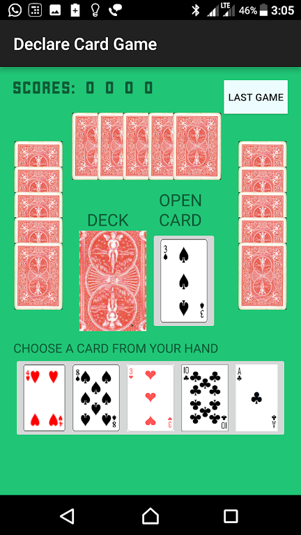 DECLARE CARD GAME  Screenshot 3