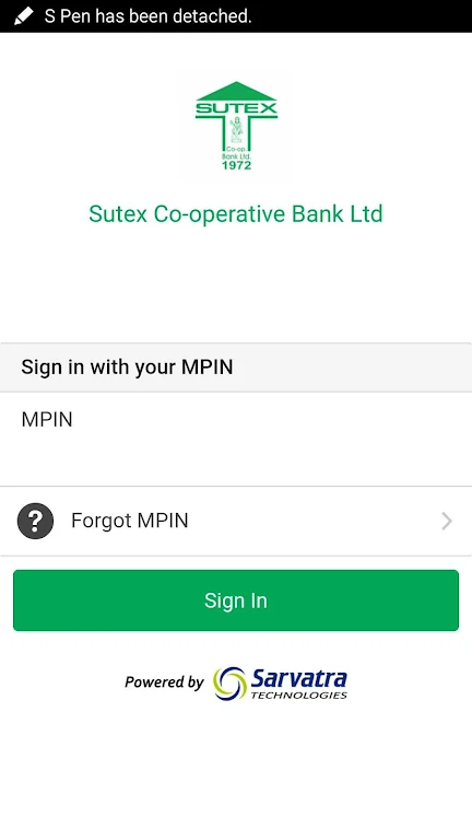 The Sutex Bank Mobile Banking  Screenshot 1