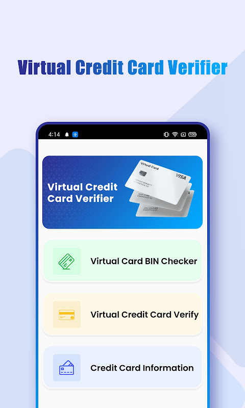 Virtual Credit Card Verifier  Screenshot 3