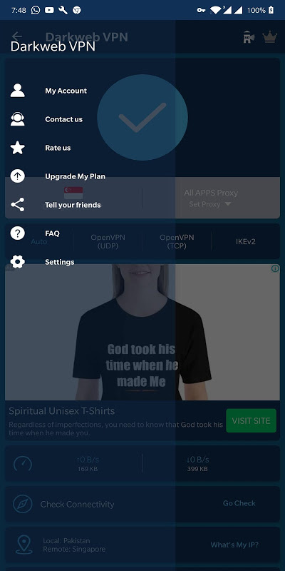 Darkweb VPN  Screenshot 3