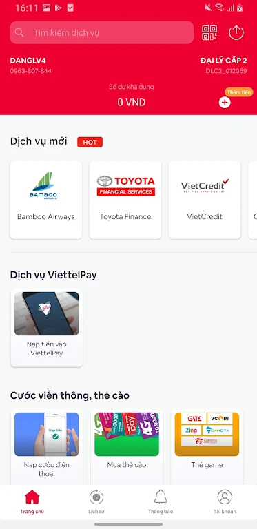 ViettelPay Pro (Bankplus KPP)  Screenshot 2