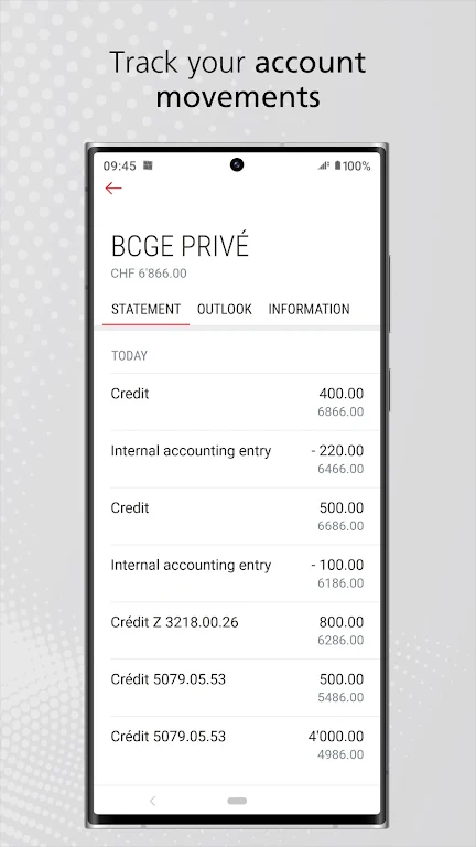 BCGE Mobile Netbanking  Screenshot 4