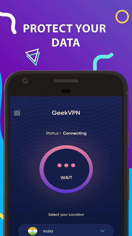 Geek VPN - Free and Fast Secured VPN Proxy  Screenshot 1