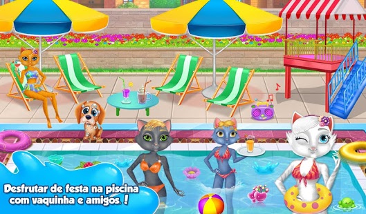 My Kitty Swimming Pool  Screenshot 2