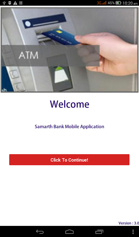 Samarth Bank Mobile App  Screenshot 3