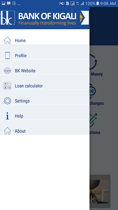 Bank of Kigali  Screenshot 1