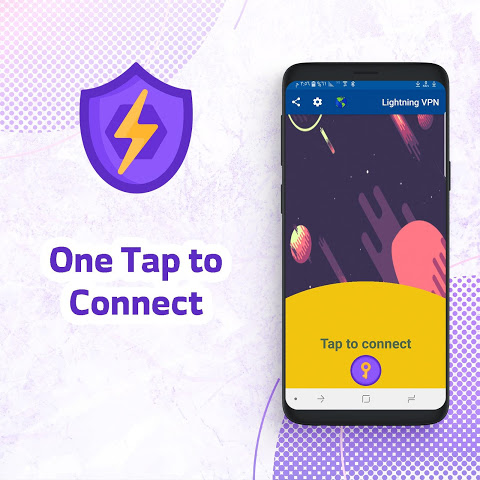 Lightning VPN - A Fast , Unlimited, Free VPN Proxy  Screenshot 3