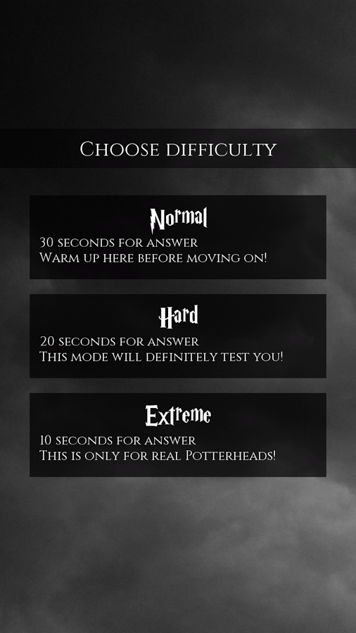 Quiz Harry Potter  Screenshot 4