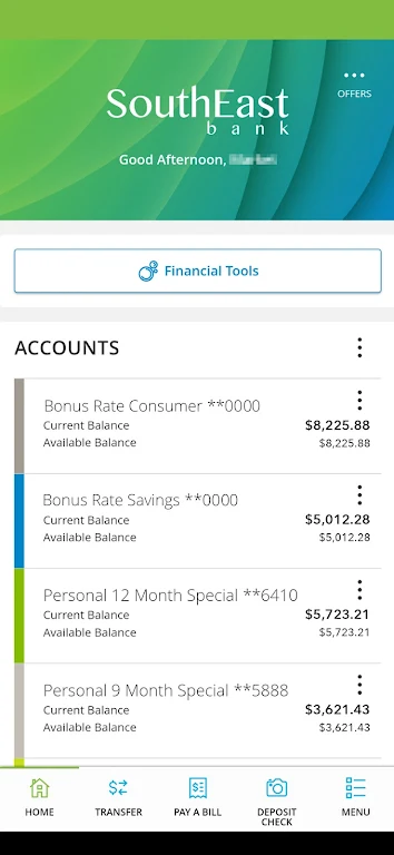 SouthEast Bank Mobile Banking  Screenshot 1