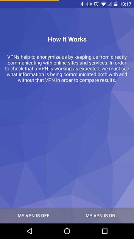 VPN Test  Screenshot 1