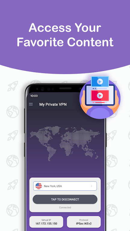 My Private VPN - Free VPN Private Internet Access  Screenshot 4