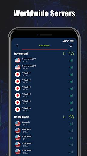 Free VPN SecVPN: Fast Unlimited Secure Proxy  Screenshot 2