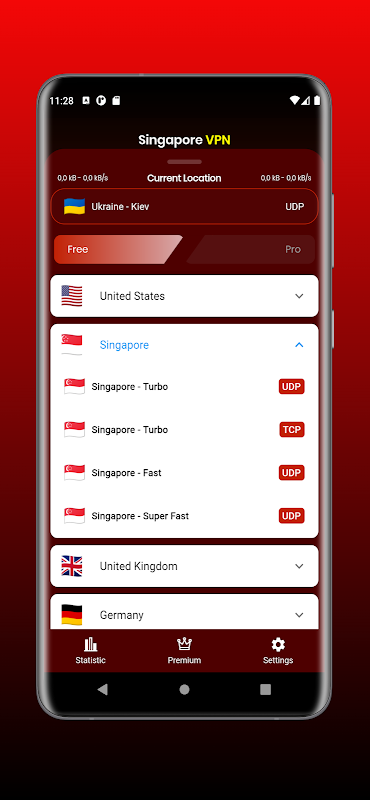 Singapore VPN - Fast VPN  Screenshot 2