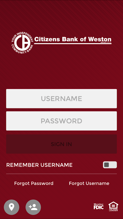 Citizens Bank of Weston  Screenshot 1