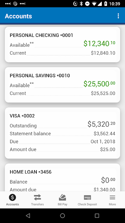 Service CU Mobile Banking  Screenshot 1