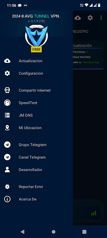 AVG TUNNEL VPN  Screenshot 4