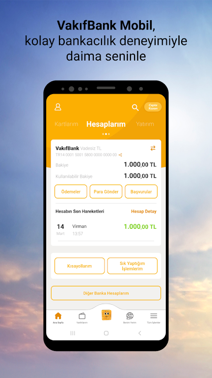 VakıfBank Mobil Bankacılık  Screenshot 1