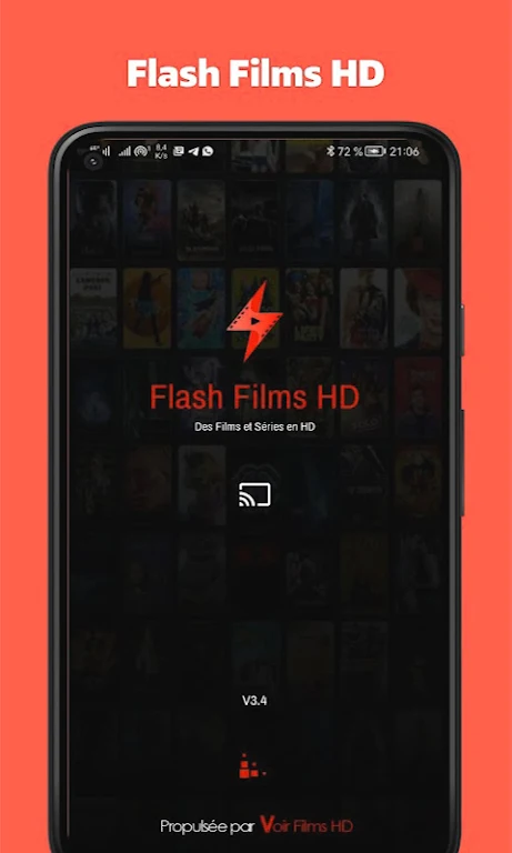 flash film HD : Streaming  Screenshot 1