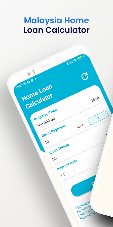 Home Loan Calculator, Malaysia  Screenshot 1