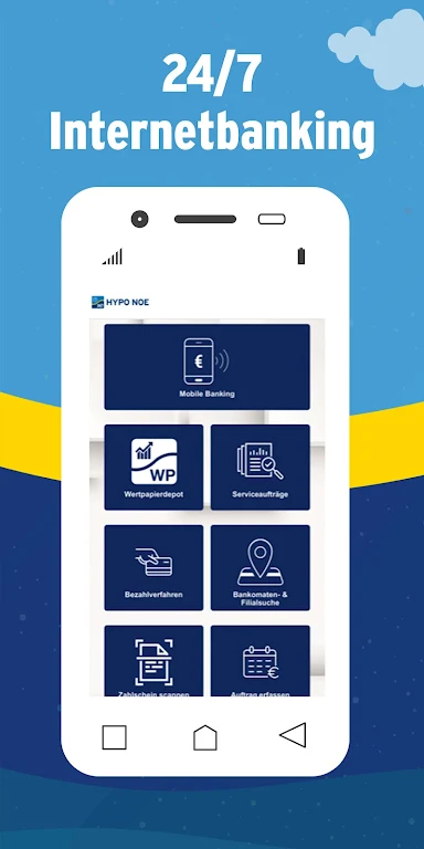 HYPO NOE 24/7 Internetbanking  Screenshot 1