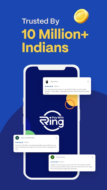 RING: Quick loan & UPI payment  Screenshot 1