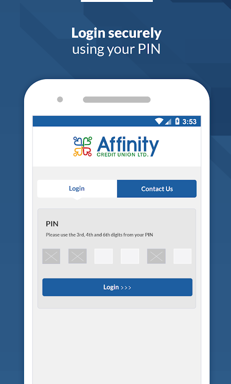 Affinity Credit Union  Screenshot 1