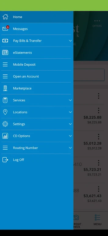 SouthEast Bank Mobile Banking  Screenshot 2