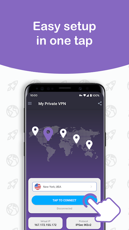 My Private VPN - Free VPN Private Internet Access  Screenshot 1