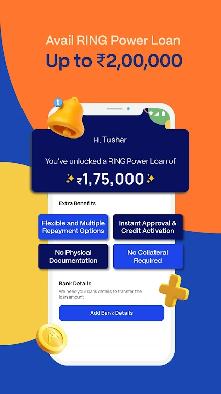 RING: Quick loan & UPI payment  Screenshot 3