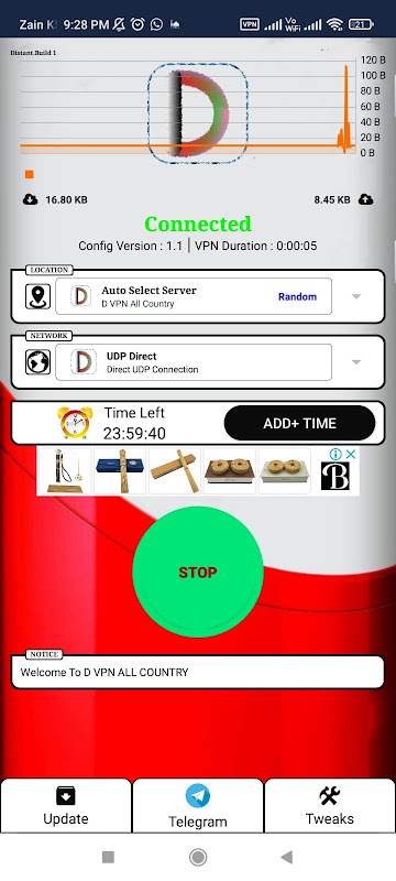 D VPN All Country  Screenshot 2